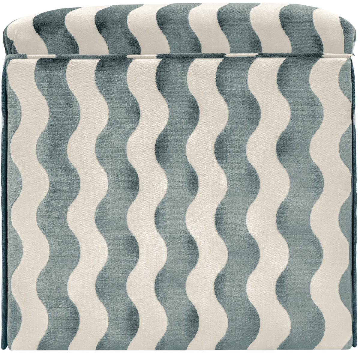 THE SKIRTED OTTOMAN :: THE WAVE  // SKY