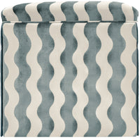 THE SKIRTED OTTOMAN :: THE WAVE  // SKY