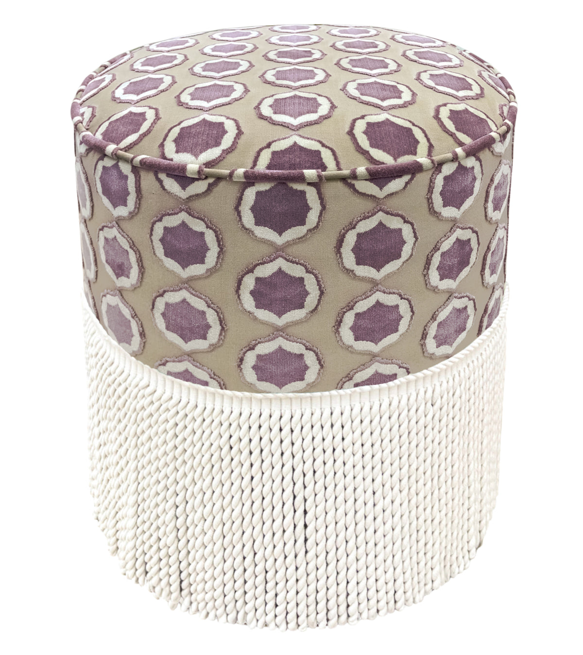 THE TIGHT ROUND OTTOMAN :: TIANA | MANUEL CANOVAS