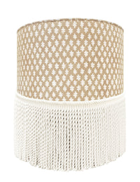 THE TIGHT ROUND OTTOMAN :: TILLY PRINT // SAND