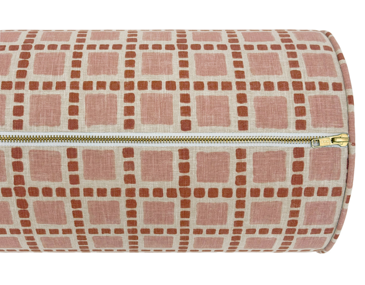 THE BOLSTER :: TILES PRINT // BLUSH