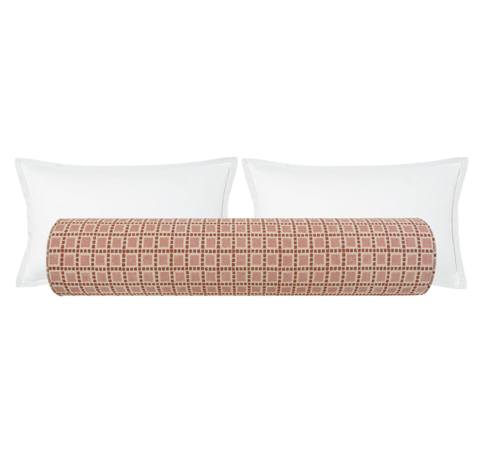 THE BOLSTER :: TILES PRINT // BLUSH