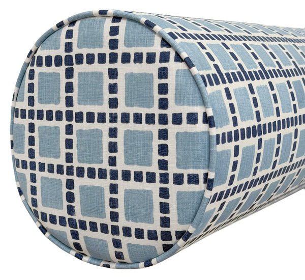 THE BOLSTER :: TILES PRINT // POWDER BLUE