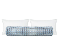 THE BOLSTER :: TILES PRINT // POWDER BLUE