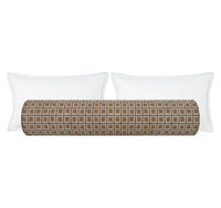 THE BOLSTER :: TILES PRINT // SADDLE
