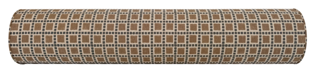 THE BOLSTER :: TILES PRINT // SADDLE