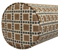 THE BOLSTER :: TILES PRINT // SADDLE