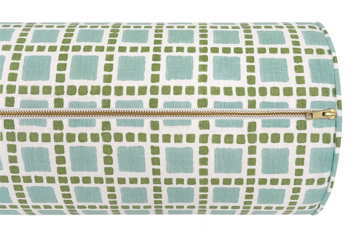 THE BOLSTER :: TILES PRINT // SPA BLUE