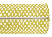 THE BOLSTER :: TILLY PRINT // CHARTREUSE + TAPE TRIM