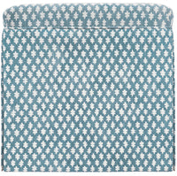 THE SKIRTED OTTOMAN :: TILLY PRINT // HYDRANGEA BLUE