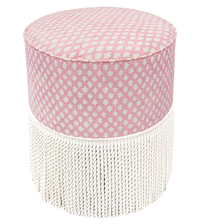 THE TIGHT ROUND OTTOMAN :: TILLY PRINT // BLOSSOM