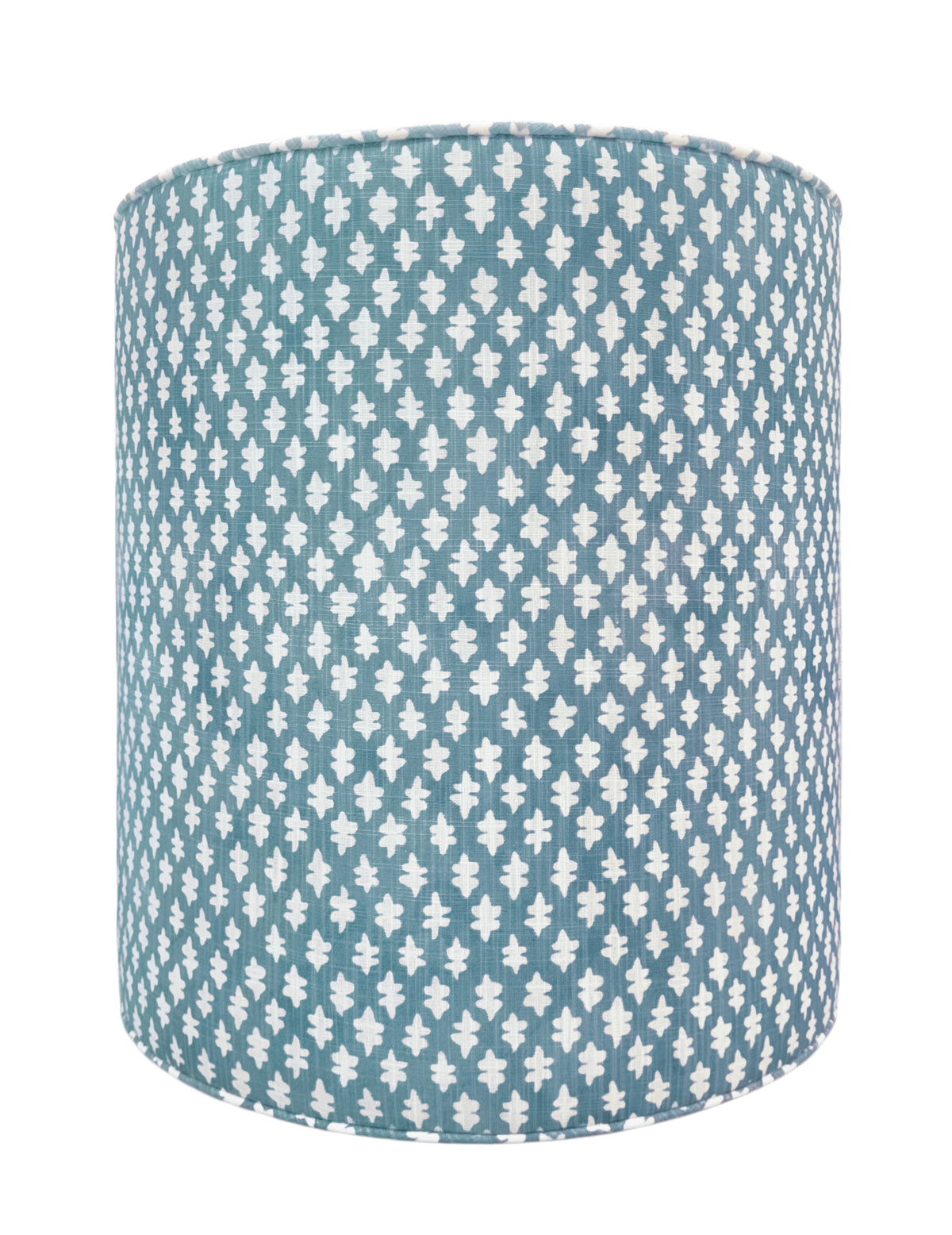 THE TIGHT ROUND OTTOMAN :: TILLY PRINT // HYDRANGEA BLUE