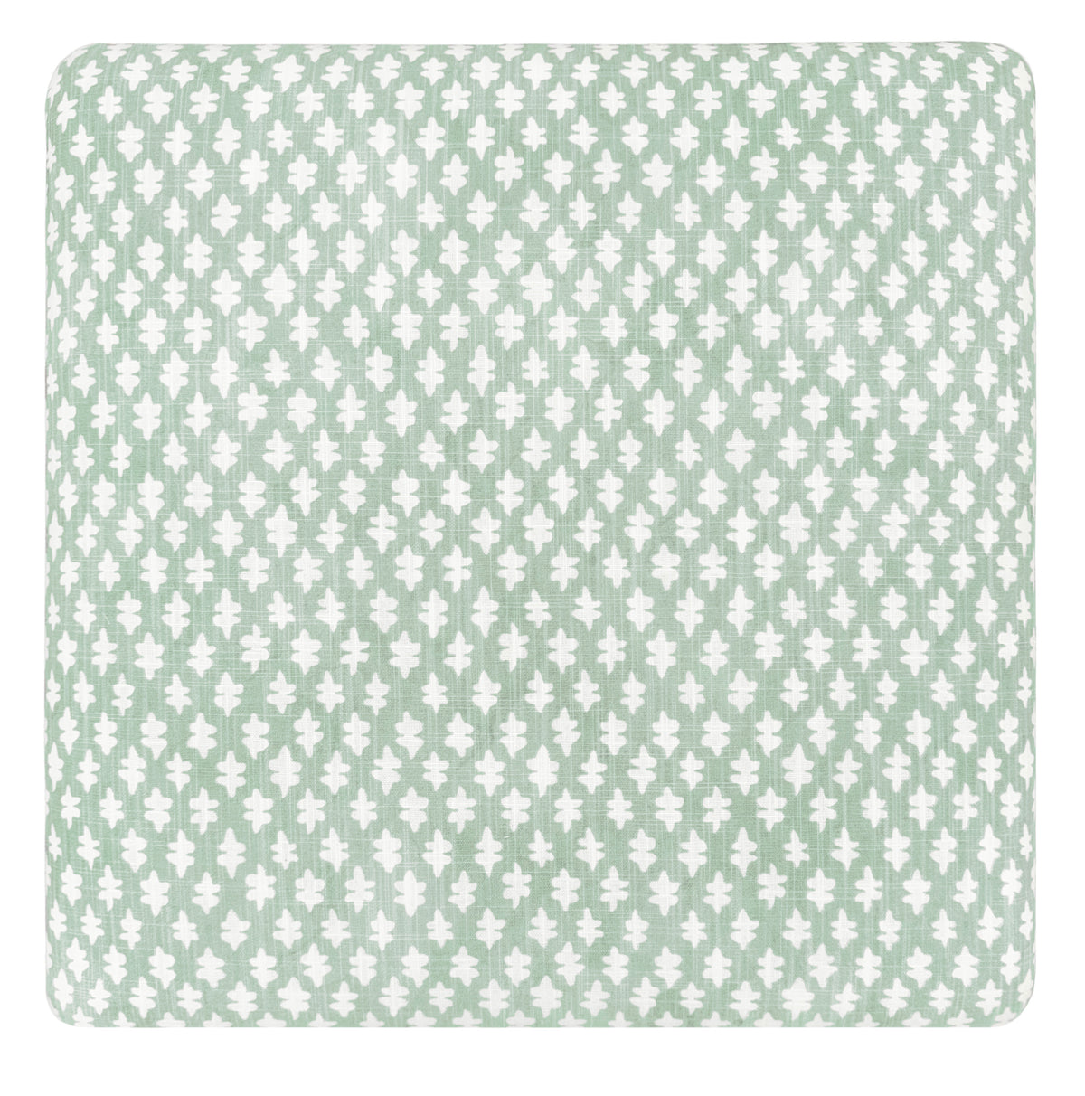 THE SKIRTED OTTOMAN :: TILLY PRINT // EUCALYPTUS