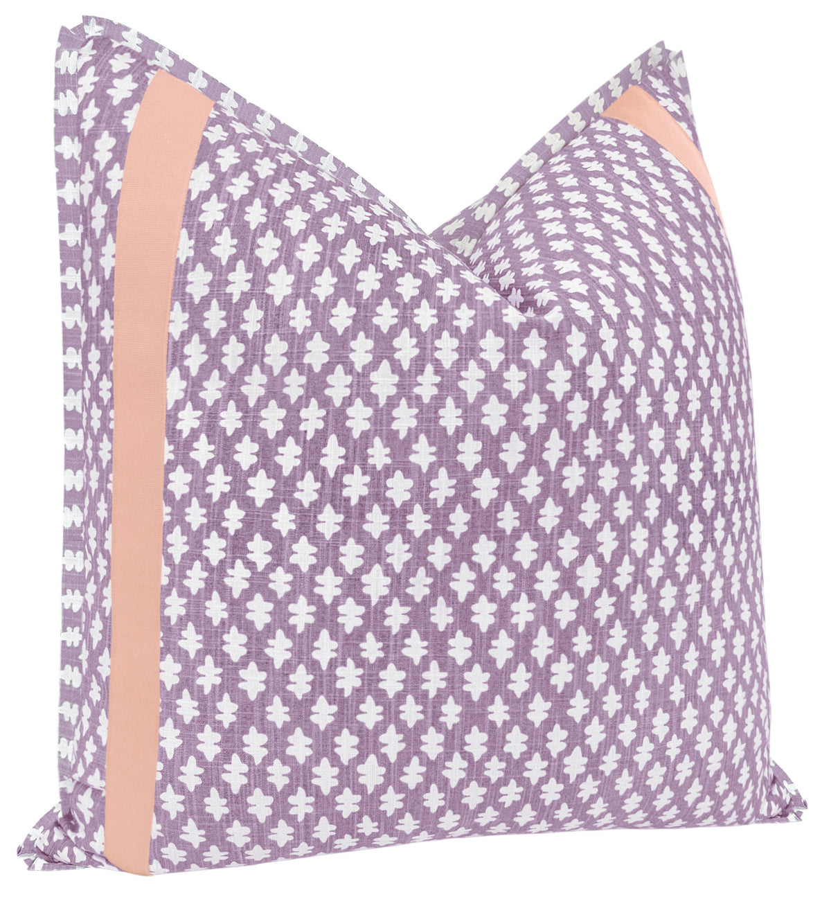 TILLY PRINT // LAVENDER + TAPE TRIM