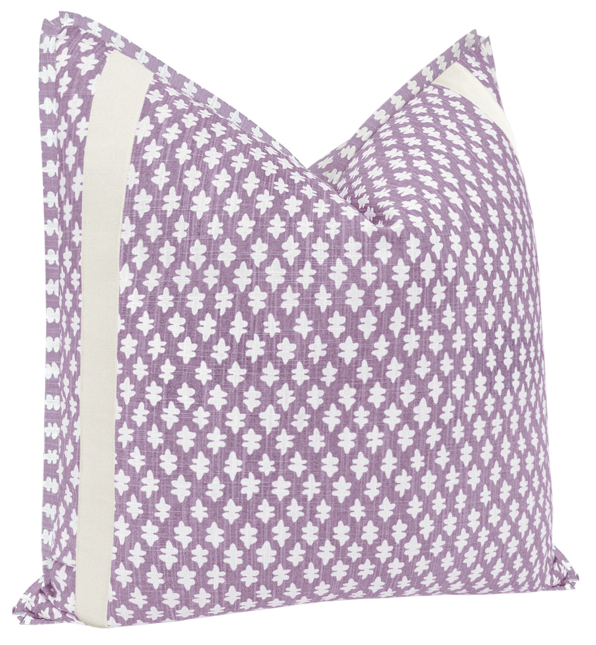 TILLY PRINT // LAVENDER + TAPE TRIM