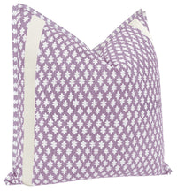 TILLY PRINT // LAVENDER + TAPE TRIM