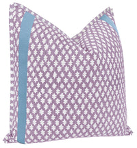 TILLY PRINT // LAVENDER + TAPE TRIM