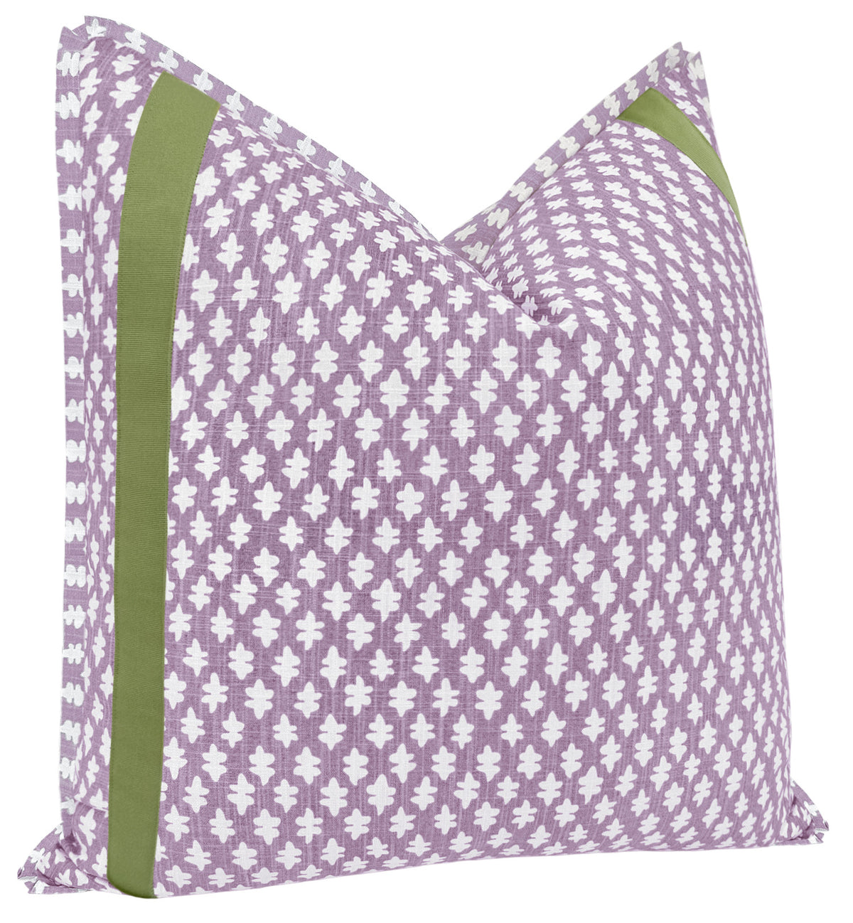 TILLY PRINT // LAVENDER + TAPE TRIM