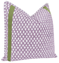 TILLY PRINT // LAVENDER + TAPE TRIM