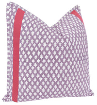 TILLY PRINT // LAVENDER + TAPE TRIM