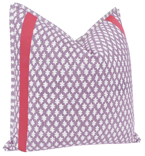 TILLY PRINT // LAVENDER + TAPE TRIM