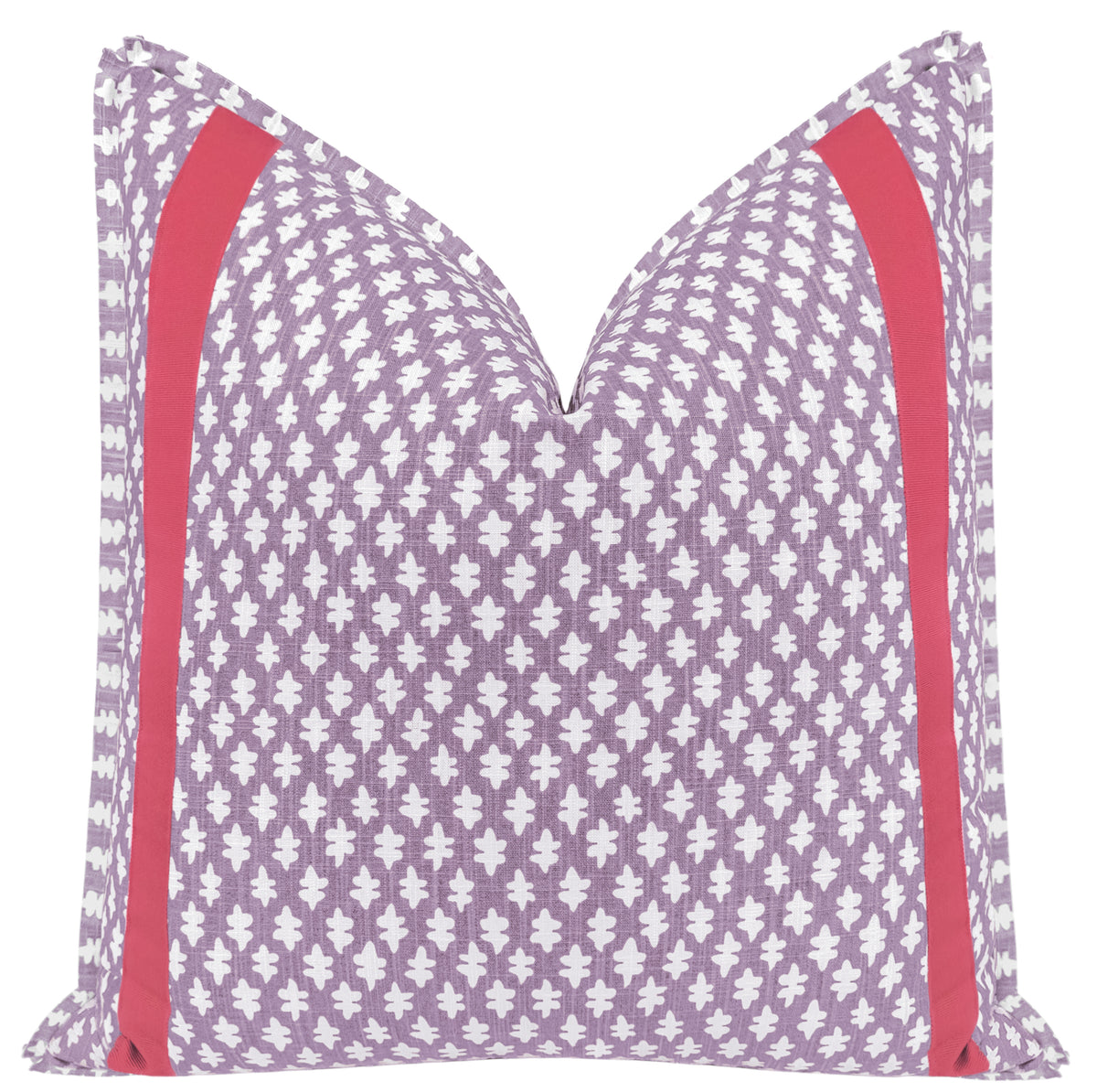 TILLY PRINT // LAVENDER + TAPE TRIM