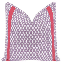 TILLY PRINT // LAVENDER + TAPE TRIM
