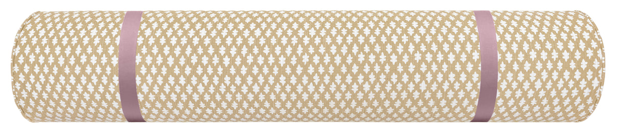 THE BOLSTER :: TILLY PRINT // SAND + TAPE TRIM