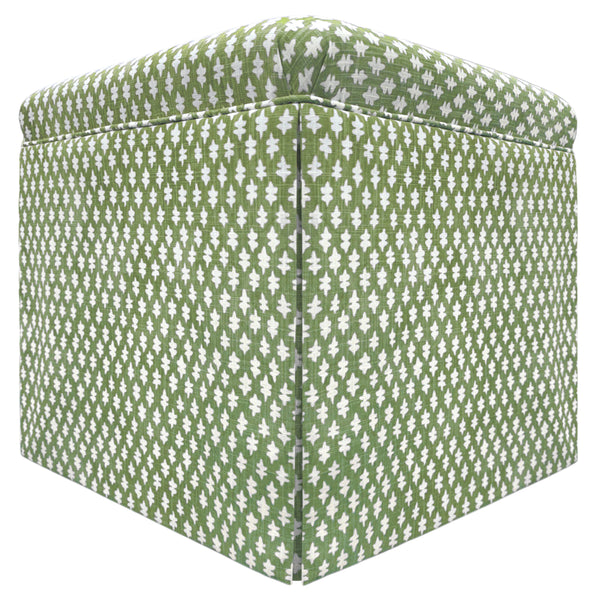THE SKIRTED OTTOMAN :: TILLY PRINT // CLOVER