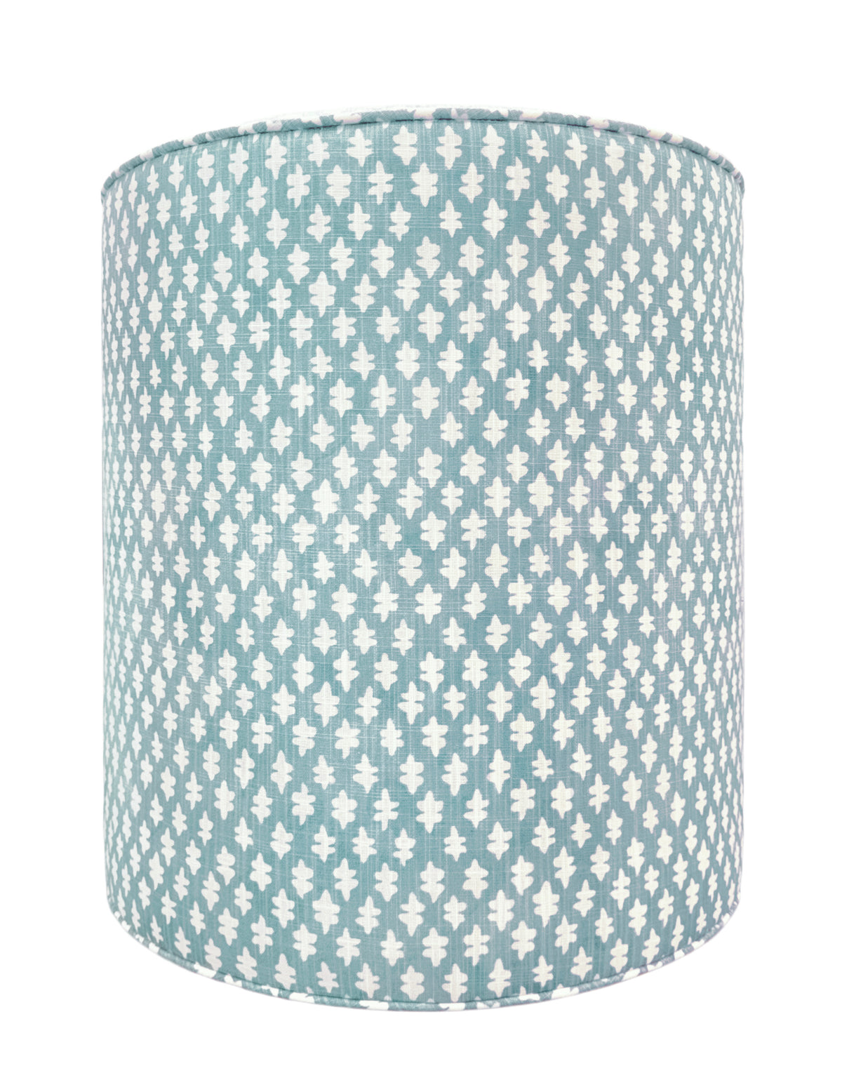 THE TIGHT ROUND OTTOMAN :: TILLY PRINT // SPA BLUE