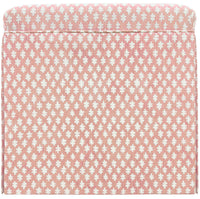 THE SKIRTED OTTOMAN :: TILLY PRINT // BLUSH