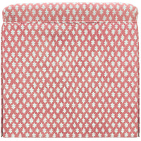 THE SKIRTED OTTOMAN :: TILLY PRINT // CARNATION
