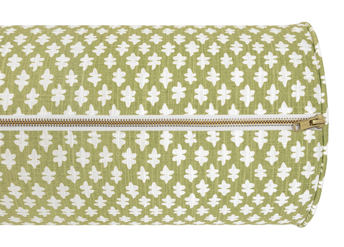 THE BOLSTER :: TILLY PRINT // CELADON