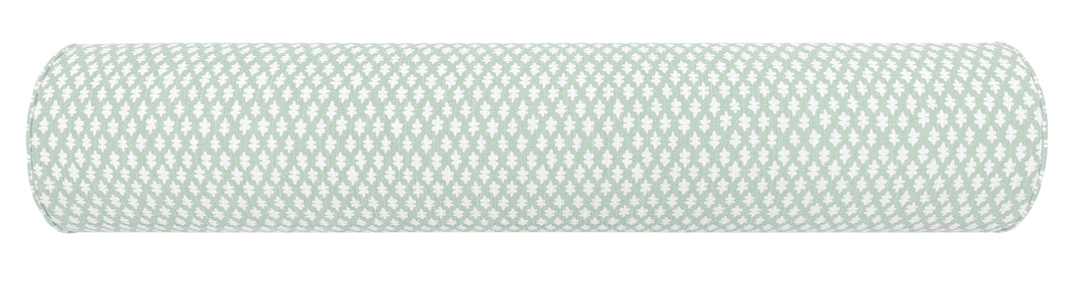 THE BOLSTER :: TILLY PRINT // EUCALYPTUS + TAPE TRIM