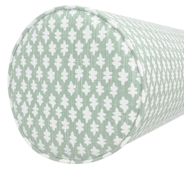THE BOLSTER :: TILLY PRINT // EUCALYPTUS + TAPE TRIM