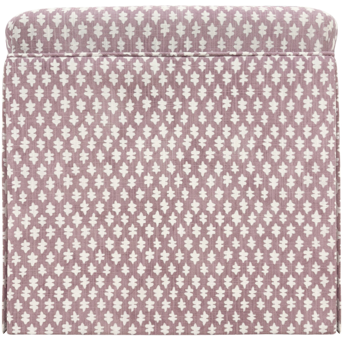 THE SKIRTED OTTOMAN :: TILLY PRINT // LILAC