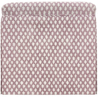 THE SKIRTED OTTOMAN :: TILLY PRINT // LILAC