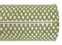 THE BOLSTER :: TILLY PRINT // OLIVE + TAPE TRIM