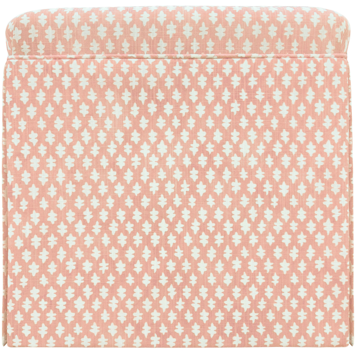 THE SKIRTED OTTOMAN :: TILLY PRINT // BLUSH