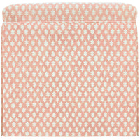 THE SKIRTED OTTOMAN :: TILLY PRINT // BLUSH