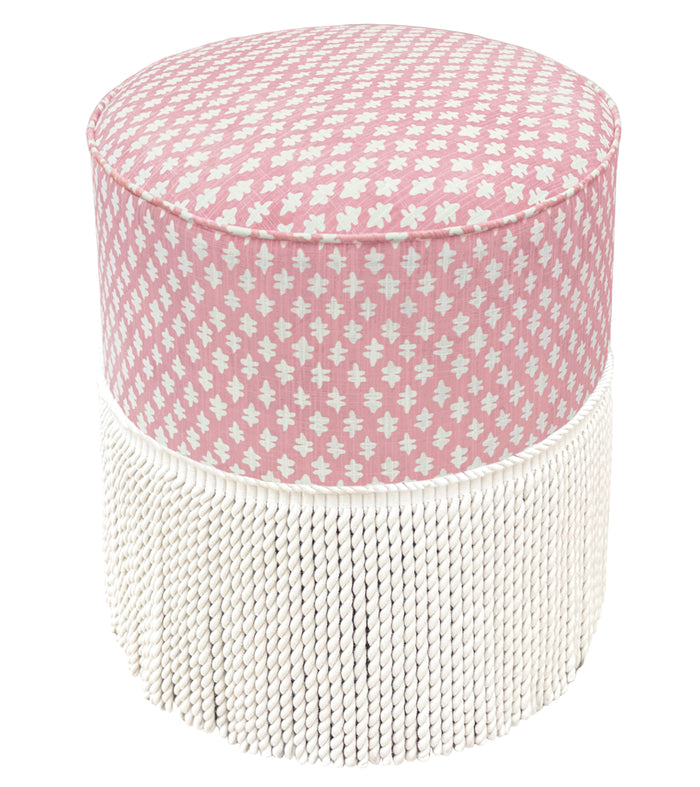 THE TIGHT ROUND OTTOMAN :: TILLY PRINT // BLOSSOM