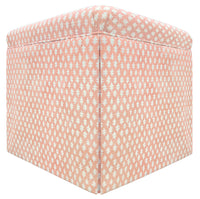 THE SKIRTED OTTOMAN :: TILLY PRINT // BLUSH