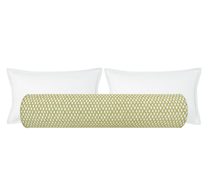THE BOLSTER :: TILLY PRINT // CELADON