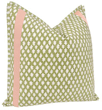 TILLY PRINT // CELADON + TAPE TRIM