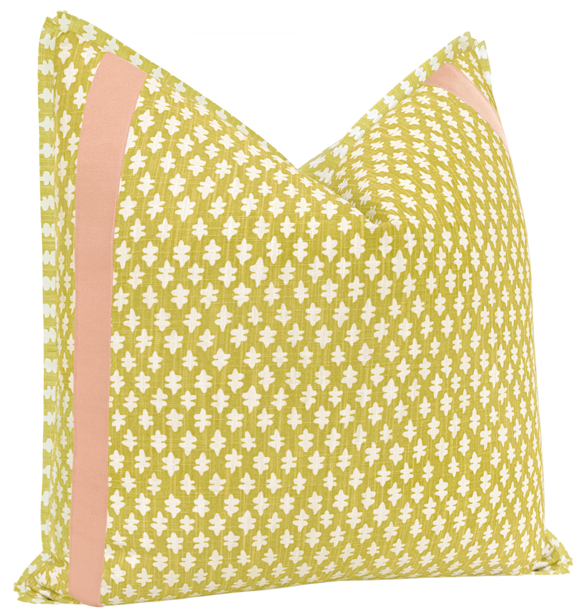 TILLY PRINT // CHARTREUSE + TAPE TRIM
