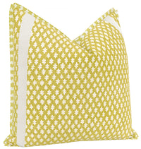 TILLY PRINT // CHARTREUSE + TAPE TRIM