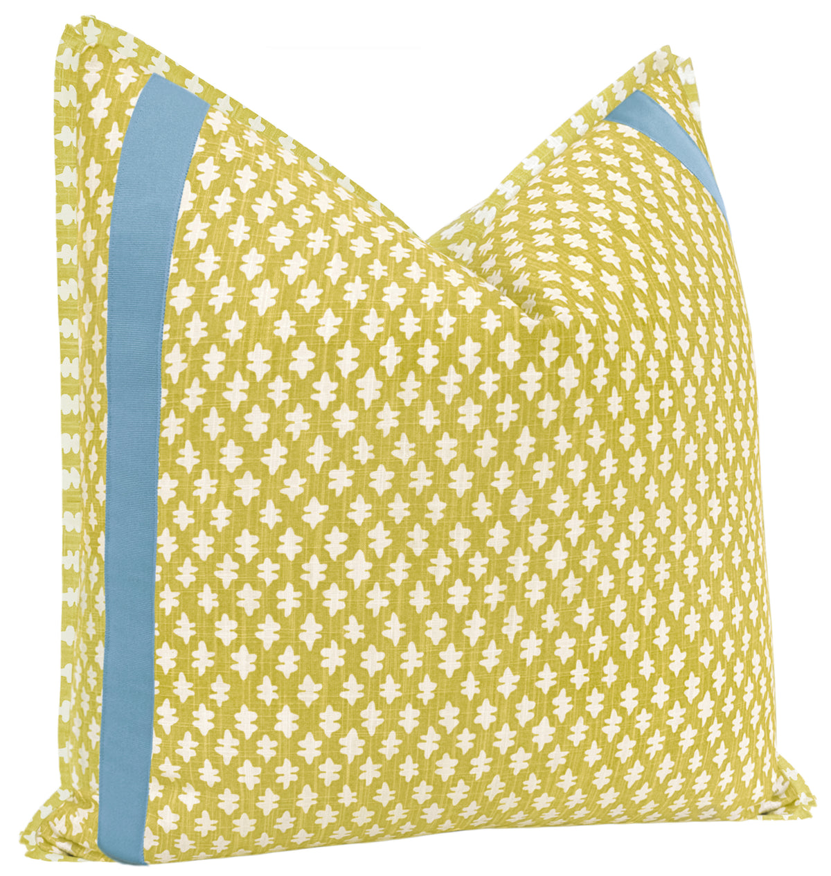 TILLY PRINT // CHARTREUSE + TAPE TRIM