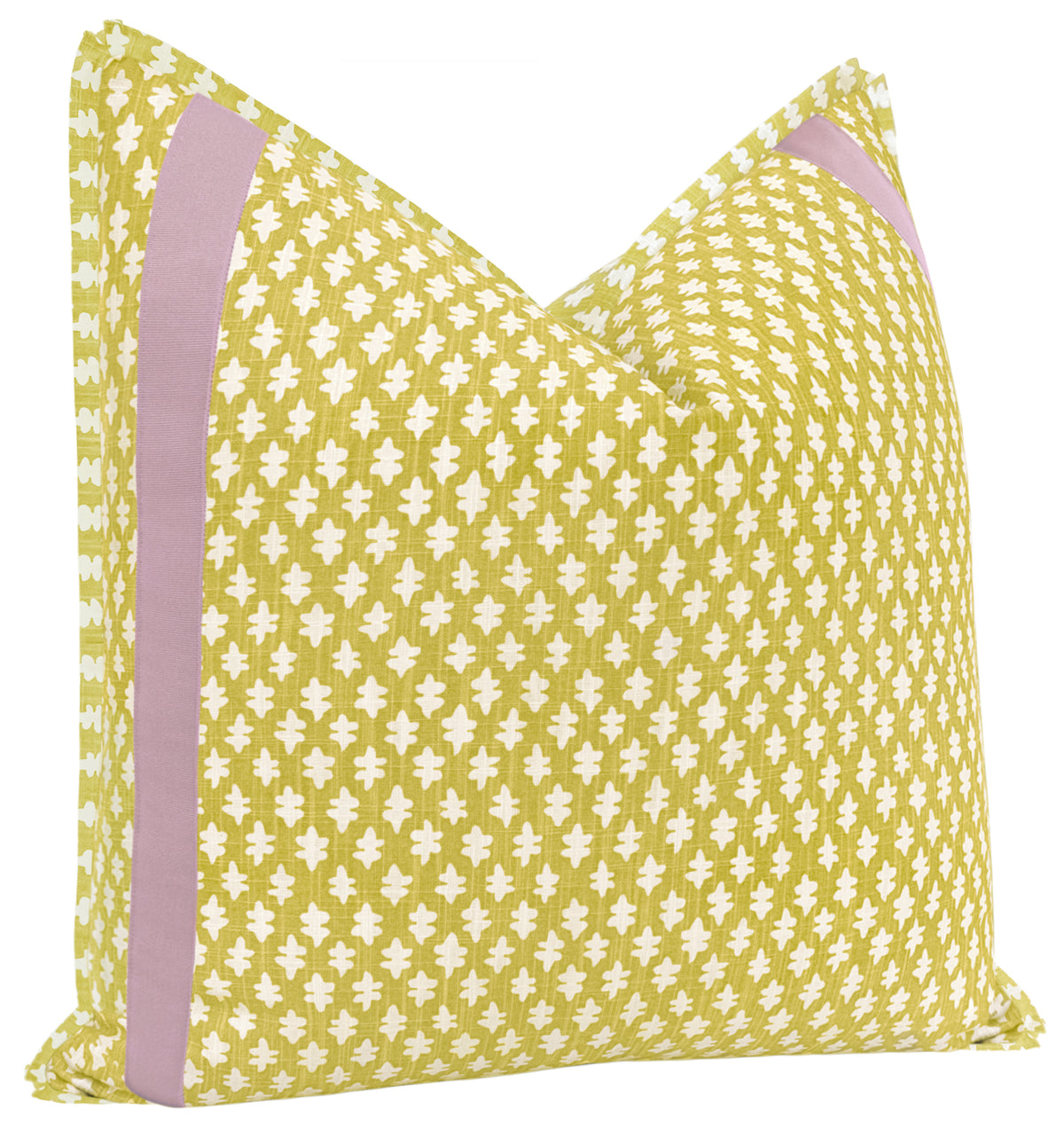 TILLY PRINT // CHARTREUSE + TAPE TRIM