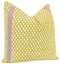 TILLY PRINT // CHARTREUSE + TAPE TRIM