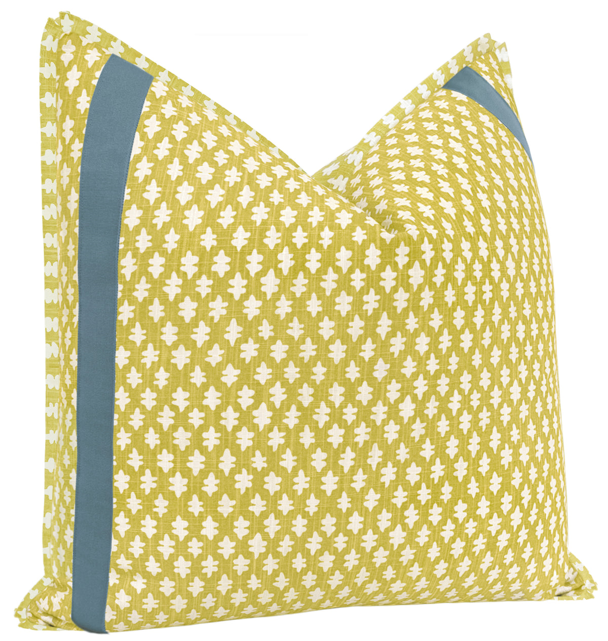 TILLY PRINT // CHARTREUSE + TAPE TRIM